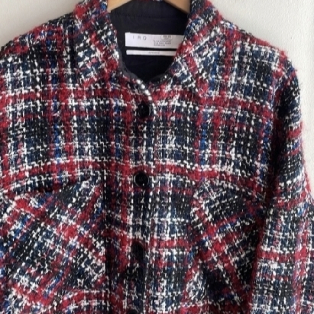 IRO RENT THE RUNWAY TWEED JACKET - Picture 2 of 7
